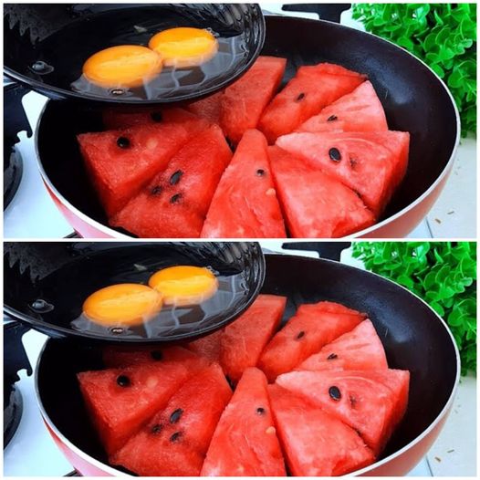 Pour The Eggs Into The Watermelon And You'll Be Amazed By The Results 